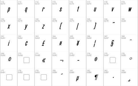 Okuda Italic