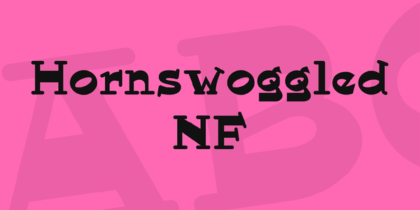 Hornswoggled NF font