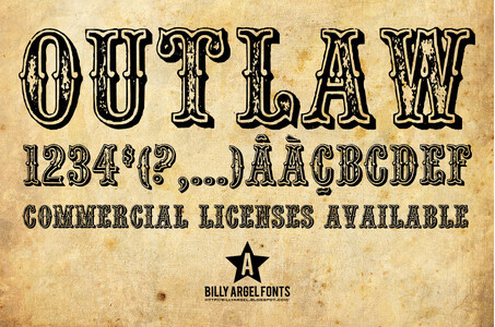 Outlaw  font