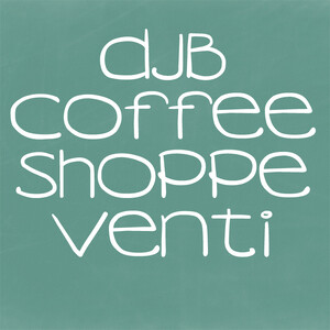 DJB COFFEE SHOPPE VENTI font