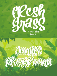 Fresh Grass font