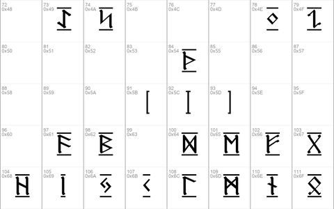 Germanic Runes-1 Regular