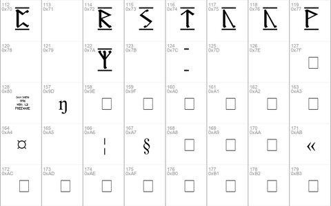 Germanic Runes-1 Regular