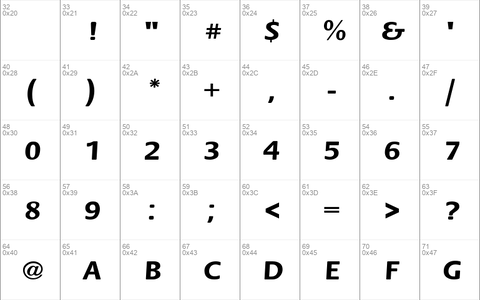 FloraExt-Bold Regular