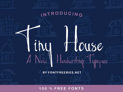 Tiny House Typeface font