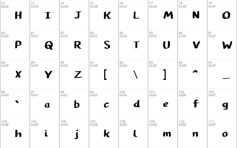 Pupil Caligraphic Regular