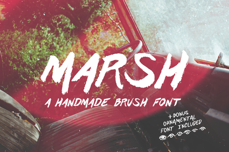 Marsh font