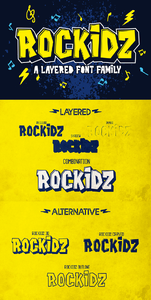 Rockidz Demo font