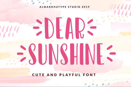 Dear Sunshine font