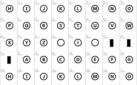 WhitneyIndexWhite-Round-Bold Regular