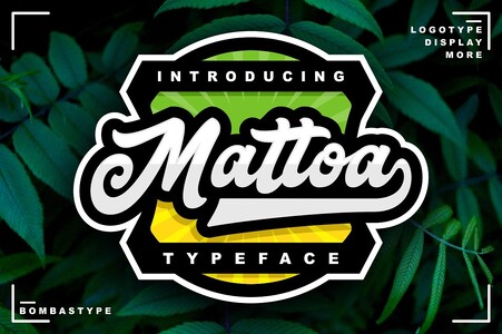 Mattoa Demo font