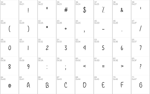 January Handwriting Regular