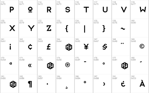 Typeface SixPtFive