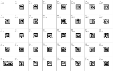 D3 Labyrinthism katakana