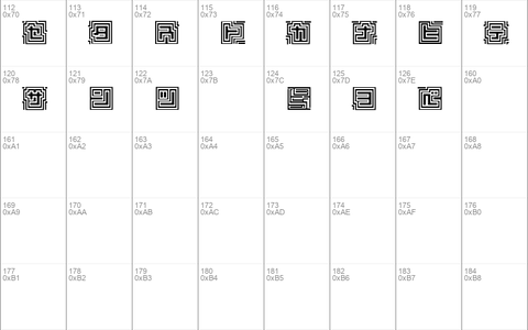 D3 Labyrinthism katakana