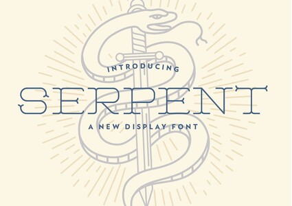 Serpent font