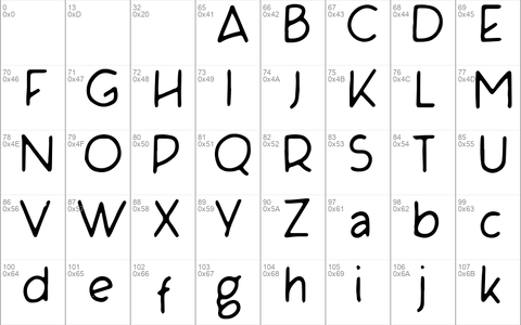 Yillhand font