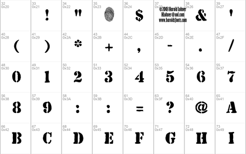 JJStencil Solid Regular