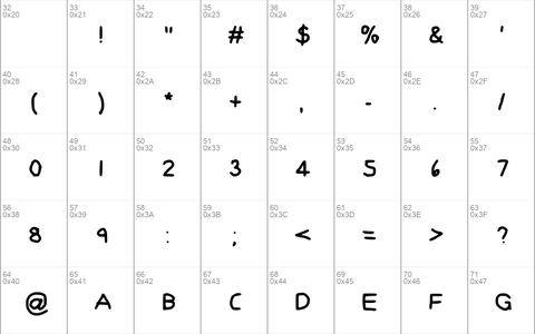 GeeWPHandwriting2016 Regular