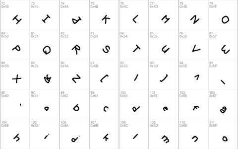 GeeWPHandwriting2016Skew Regular