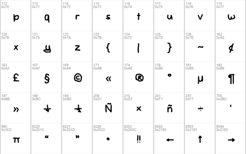 GeeWPHandwriting2016 Regular