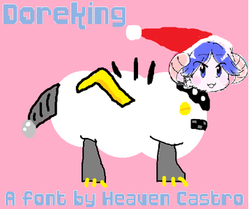 Doreking font