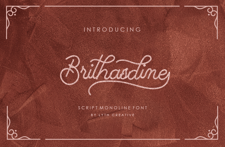 Brithasdine Free font