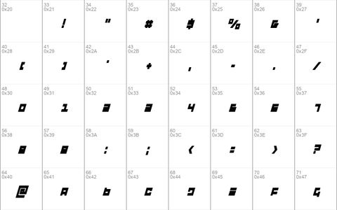 Flight Corps Condensed Italic