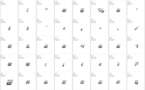 Flight Corps Gradient Italic