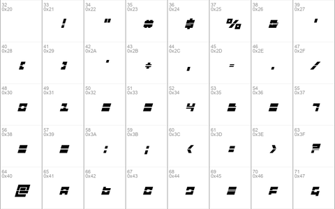 Flight Corps Laser Italic