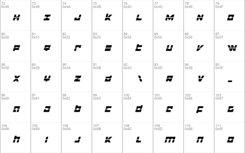 Flight Corps Laser Italic