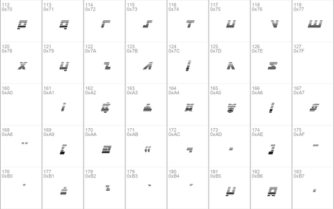 Flight Corps Gradient Italic