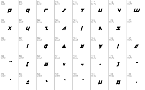 Flight Corps Italic