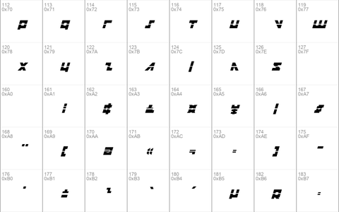 Flight Corps Laser Italic