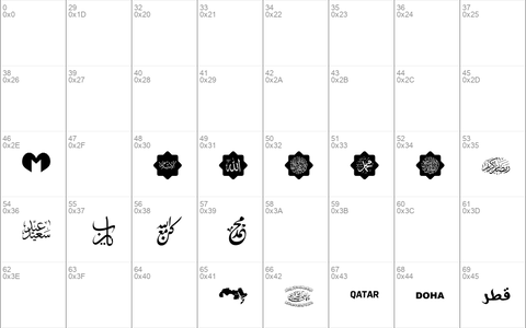 Font Color Qatar