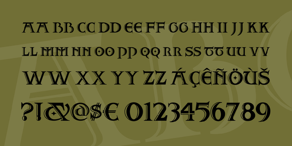 Two For Juan NF font