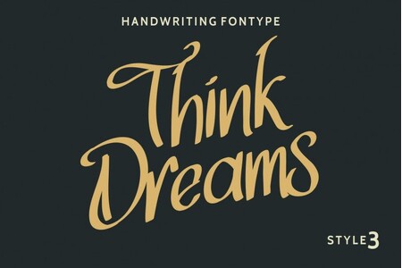 Think Dreams Demo Inline font