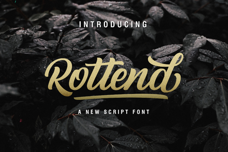 Rottend font