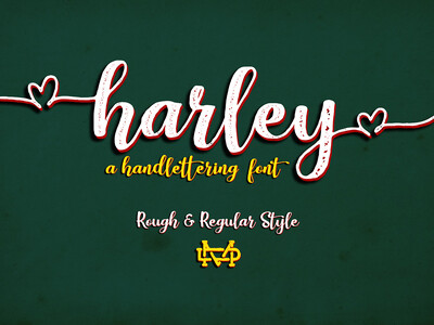 Harley Script font
