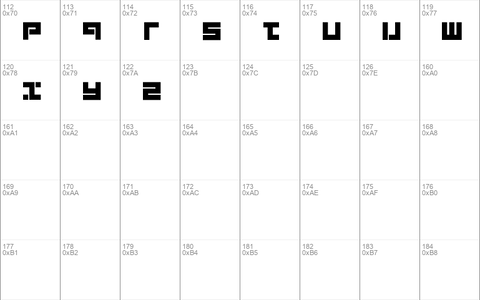 D3 Mouldism Alphabet