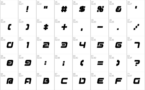 D3 Mouldism Round Italic