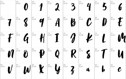 Birabella Script font