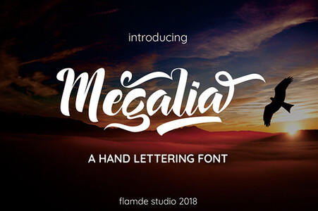 Megalia font