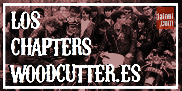 Los Chapters font