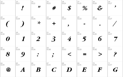 Gatineau Bold Italic