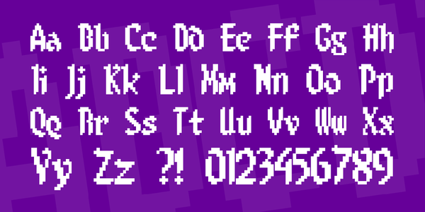 8-bit Limit (BRK) font