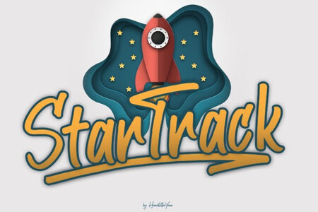 StarTrack font