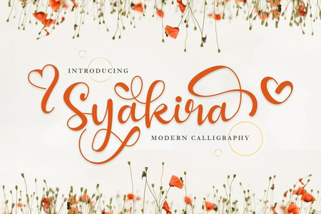 Syakira Demo font