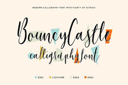 Bouncy Castle font