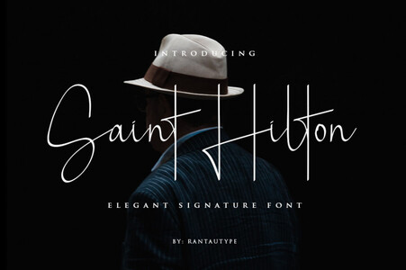 Saint Hilton font